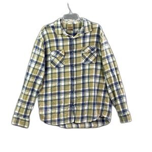 Free Nature Slim Fit Flannel Shirt Mens XL Multicolor Plaid Academia Corpore